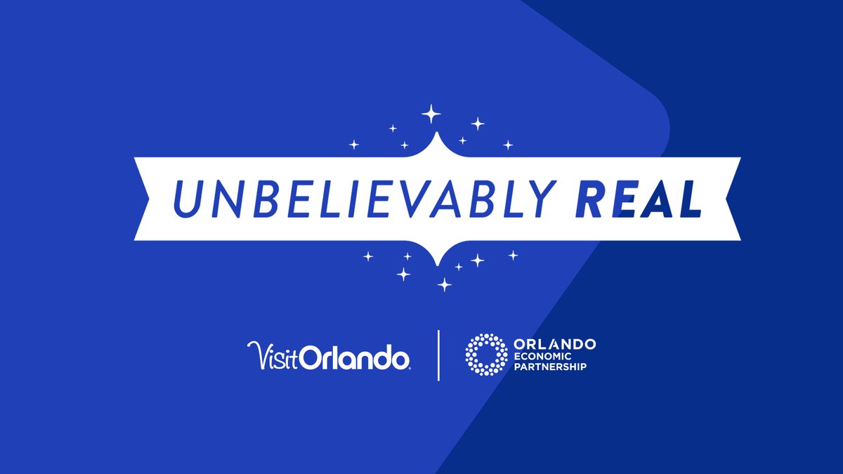 ORLPartnership's tweet image. Orlando is Unbelievably Real! Today, for the first time ever, @VisitOrlando and the Orlando Economic Partnership announce the launch of a comprehensive brand story for the Orlando region. #ThisIsOrlando #OrlandoUnbelievablyReal #UnbelievablyReal