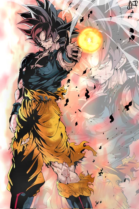 『God Shooting』(再掲)
#悟空の日 #悟空の日2022 
#ドラゴンボール 