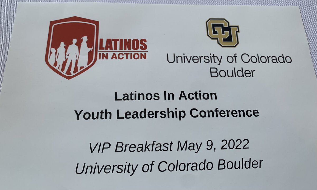 Honored and excited to be attending this great event with <a href="/latinosinacti0n/">Latinos In Action</a> and <a href="/CUBoulder/">CU Boulder 🦬</a>!! Thank you <a href="/Je7yruso/">Jose Enriquez</a> &amp; team for all you are doing here in Colorado!!