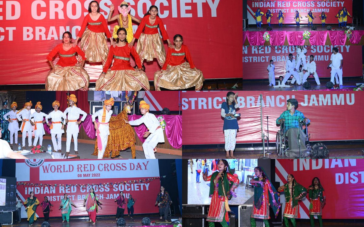 Redcrossjammu's tweet photo. District Jammu Red Cross Society, Celebrated World Red Cross Day 8th May 2022 at Teacher Bhawan Jmu.
Blood Donation-Cultural Programs-Painting Competition-Symposium-Prize Distribution.
@manojsinha_ @hello_anshul @AvnyLavasa @09satishsharma @AjaySalaan @IndianRedCross https://t.co/VESqdFdavH