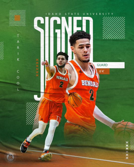 ‼️OMS CLIENT ALERT‼️ We are excited to Tarik Cool <a href="/TarikCool1/">Tarik Cool</a> as the newest member of the OMS Family! The 6’4” PG from Phoenix, AZ. just finished his college career at Idaho State <a href="/IdahoStateMBB/">Idaho State Men's Basketball</a> at the NCAA D1 level, where he was a 1,000+ point scorer! Great pickup for us! #OMS22
