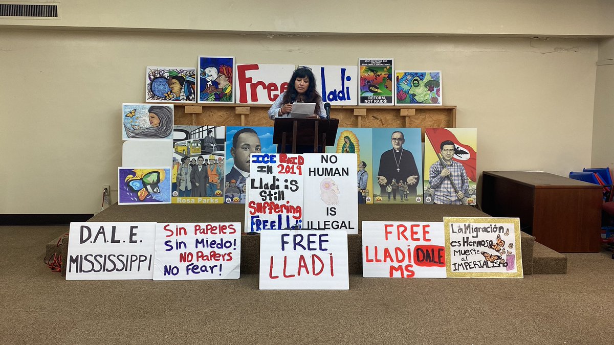 IAJEofMS's tweet photo. “Workers who are victims of workplace retaliation should be protected, not punished” #UnityPressConference #FreeLladi https://t.co/xb9ri6OQTp
