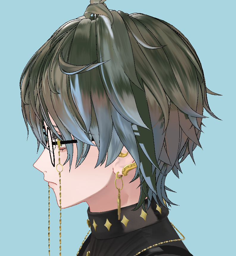 JamnekoModeling's tweet photo. 髪のテクスチャ7割くらいは終わったはず…！もう一息！ https://t.co/Oj1n0Ufgtz