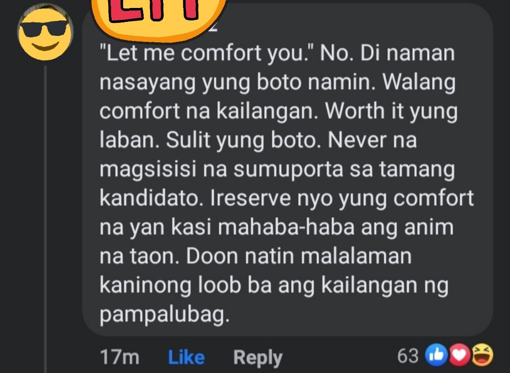 GVeight's tweet photo. Ctto #LordPlease #ayokona #Leni2ndWin https://t.co/iXF1yLdikd
