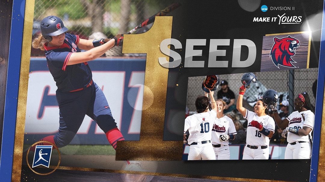 rsusoftball's tweet image. We’re baaaaaaaack!
The squad grabs the #1 seed in the region to earn hosting duties for the NCAA Regional Tournament! 😼🐾

#HillcatSoftball #purposedrivenmindset