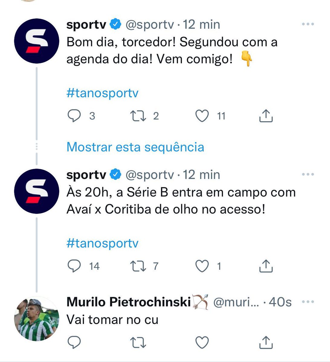 edu_eduh's tweet photo. @uesleicap @sportv Já salvamos 😂😂😂😂,a internet não perdoa kkkkk. https://t.co/CDCn5Nu0jv