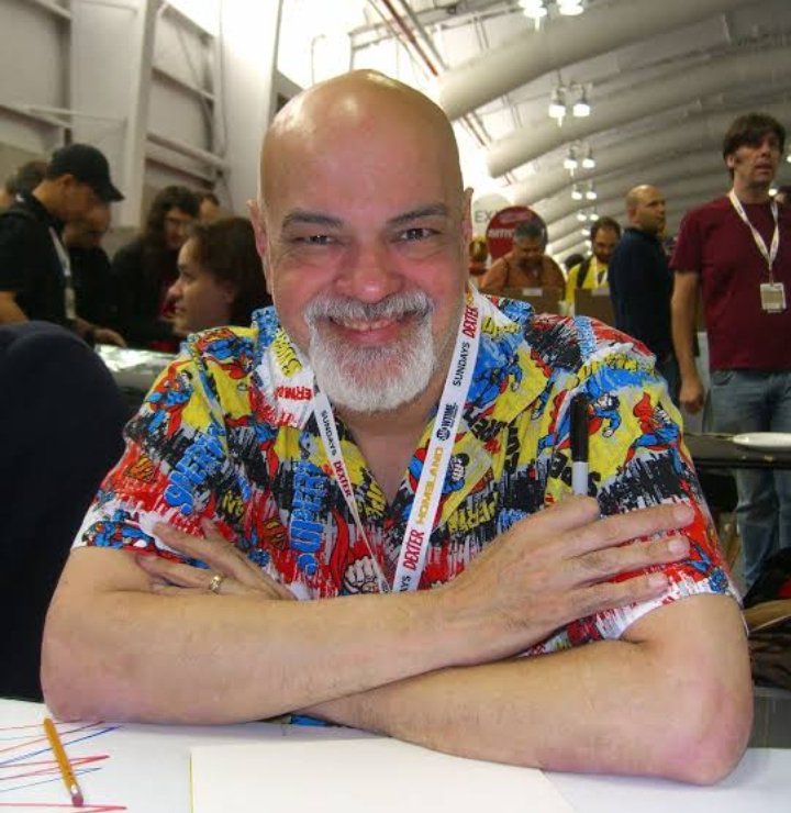 carloslimart's tweet photo. Rip George Perez, thank you for everything! #dccomics #marvelcomics https://t.co/kq76k6Eqvp