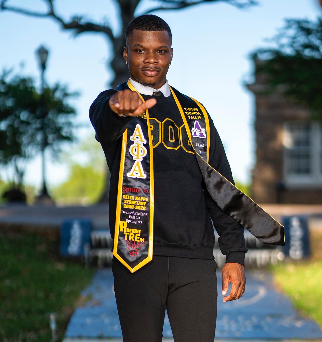 LilJames0224's tweet photo. To The Delta Kappa Chapter, 8 Conceited K.I.N.G.S and lastly 5 S.I.L.E.N.T Soliders thank you guys for everything and giving me the opportunity to lead this chapter you all will forever have a special Place in my Heart!🦍 
Phreight TREin officially signing out https://t.co/wxSzz4RRgh