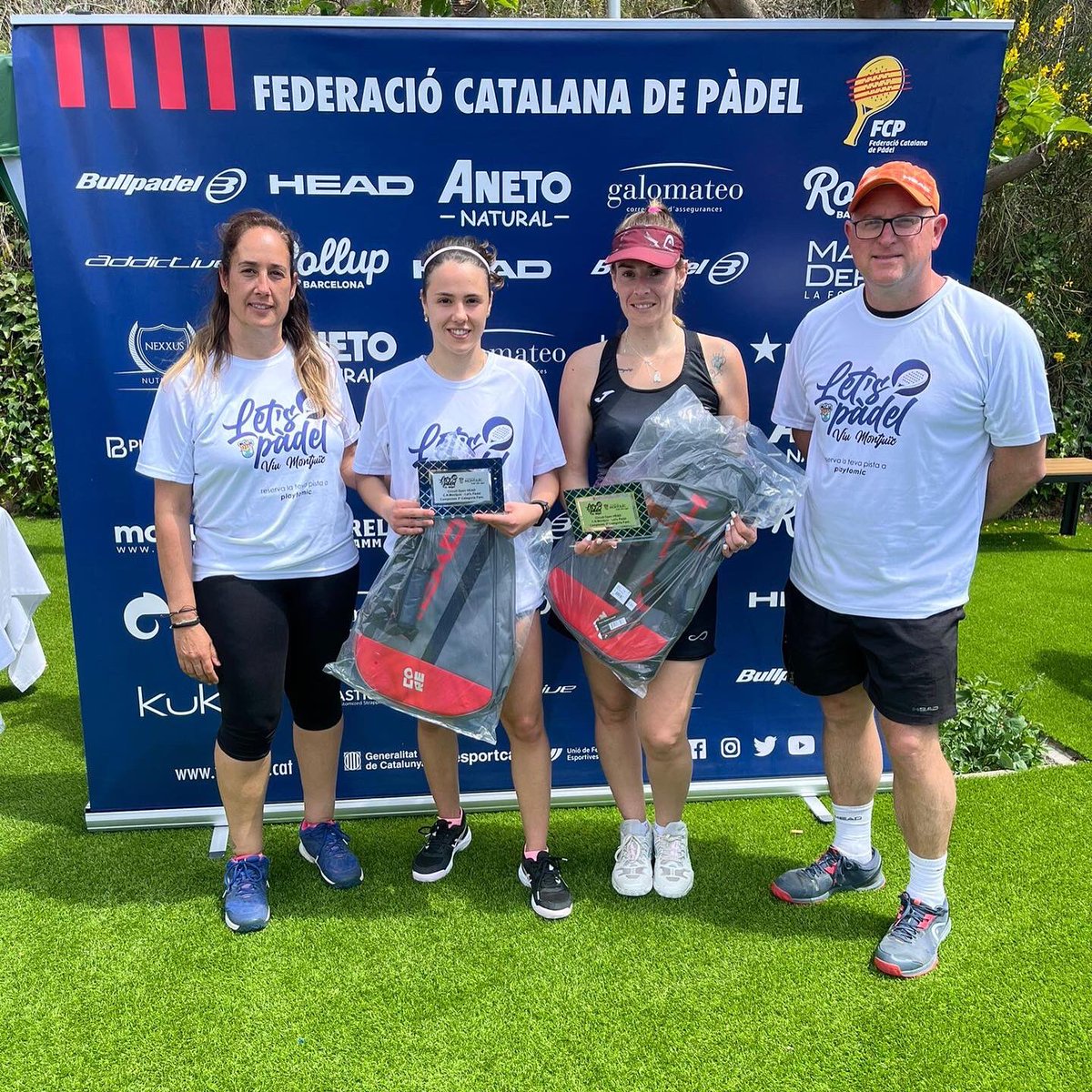 FCatalanaPadel's tweet photo. 🔝 MONNÉ - FLORENSA  S’EMPORTEN LA PROVA DE CIRCUIT OPEN  HEAD DEL CLUB NATACIÓ MONTJUÏC
 🏆 Circuit Open @HEAD_PADEL #OpenFCP 📆 De l’1 al 8 de maig 📍 @CN_Montjuic 

Coneix el nom dels campions/es i finalistes.
➡️ https://t.co/fak8Bg5ZDZ

#Pàdel #Català #Competició https://t.co/ygf6AkS0nr