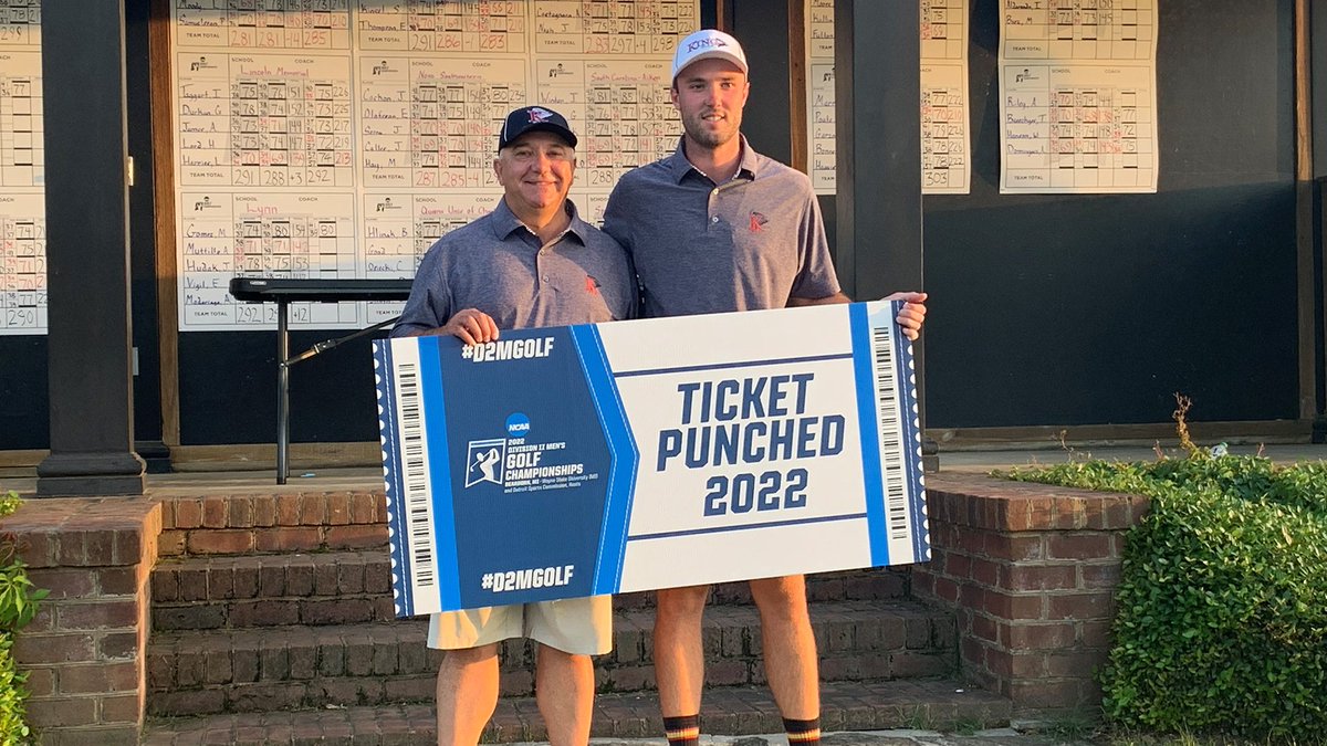 On Saturday, Samuel Trueba of @kutornadogolf became the first Tornado individual to qualify for the <a href="/NCAADII/">NCAA Division II</a> Men's Golf National Championship. He finished third and won a playoff to earn his spot in next week's championship! #KingPride #SoundTheSiren