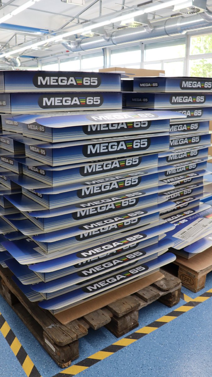 The #MEGA65 shipping has started with our partner <a href="/TrenzElectronic/">Trenz Electronic</a> putting all parts together packaging and sending it out.

#8Bit #Retro
