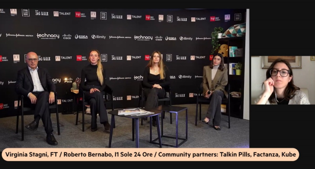 .<a href="/factanza/">factanza</a>: "Sarebbe fondamentale che la #scuola insegnasse ai ragazzi su come orientarsi in un mare di #fakenews, dando strumenti ai più giovani su come capire quali sono le fonti attendibili e quali no". Segui qui la diretta del #FTxMadeinItalyChallenge: fttalent.ft.com/ftxmadeinitaly/