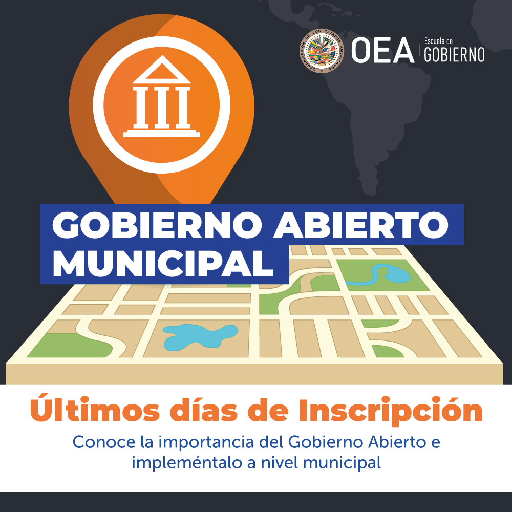 EscuelaOEA's tweet photo. #CursoVirtualAsincrónico
¡Últimos días de inscripción!
¿Eres funcionario público y quieres crear un proyecto de Gobierno Abierto para mejorar tu municipio, ayuntamiento, localidad?... 
Aprende con nosotros, más info 👉 https://t.co/JfeoUit4ho

@OEA_GestionPub @OEA_oficial https://t.co/GB977bc4kp