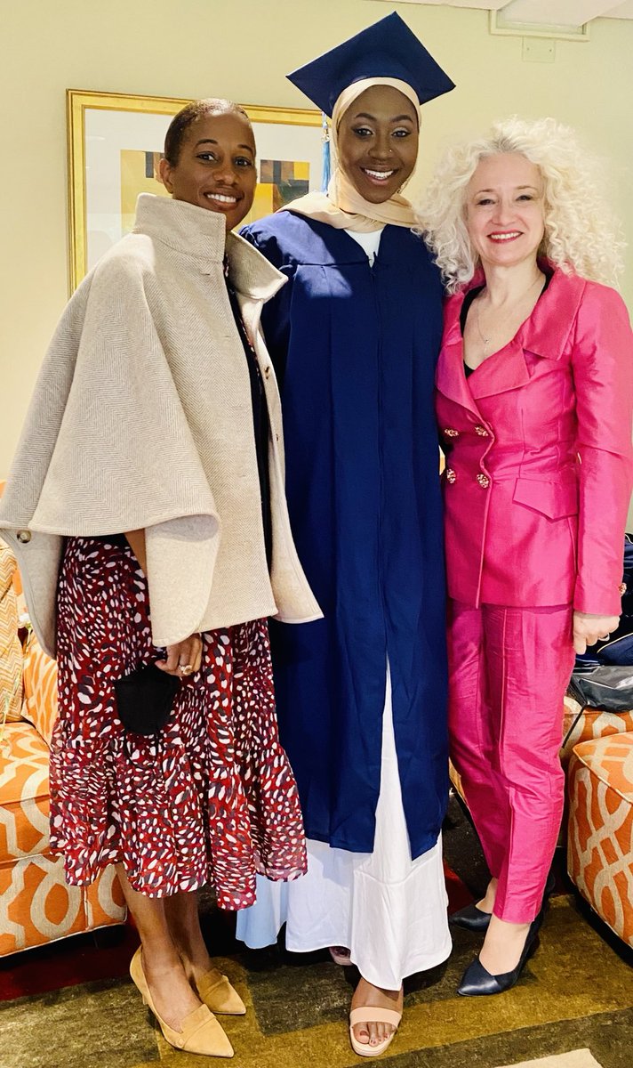 What an honor to meet ⁦<a href="/BatoulyCamara/">B a t o u l y ➰</a>⁩ yesterday at the ⁦<a href="/UConnNeag/">UConn Neag School of Education</a>⁩ commencement! She was our Alumni speaker, and what an inspirational woman! ⁦<a href="/BatoulyCamara/">B a t o u l y ➰</a>⁩ , I look forward to collaborating with you!