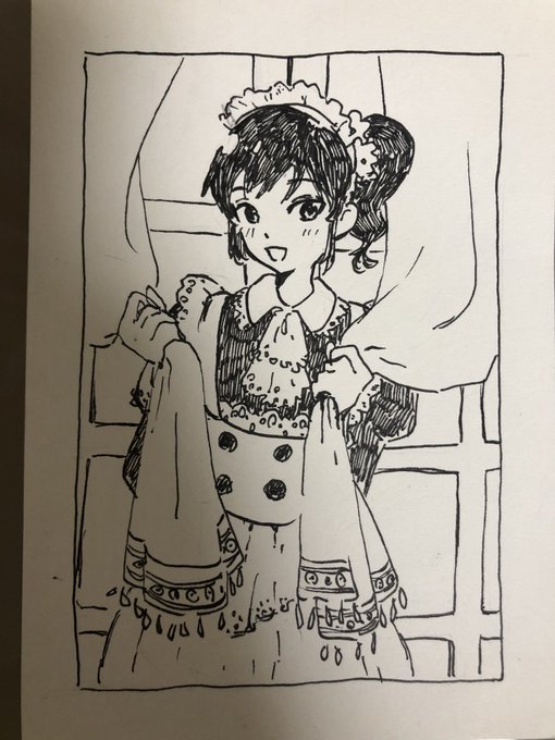 前に描いた、可愛くかけてしまったから人にあげるのやめたやつ 