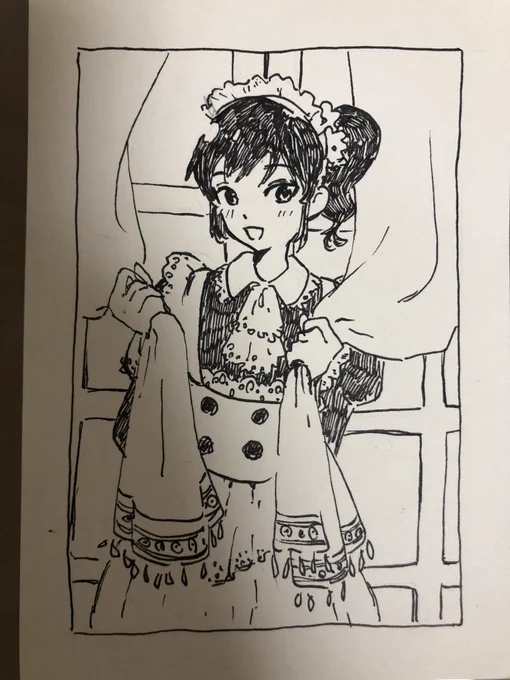 前に描いた、可愛くかけてしまったから人にあげるのやめたやつ 