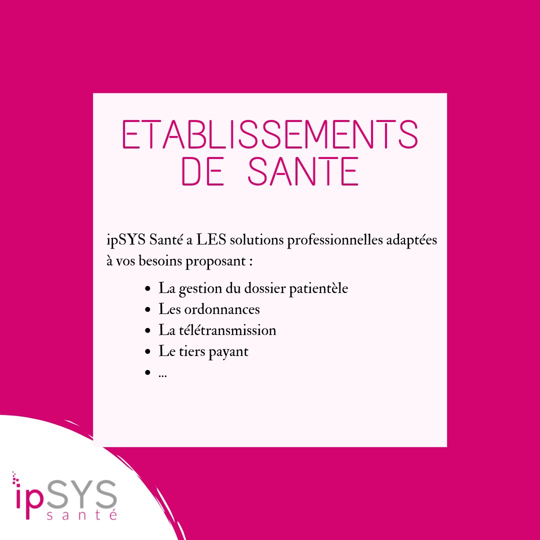 ipSYS Santé tweet media