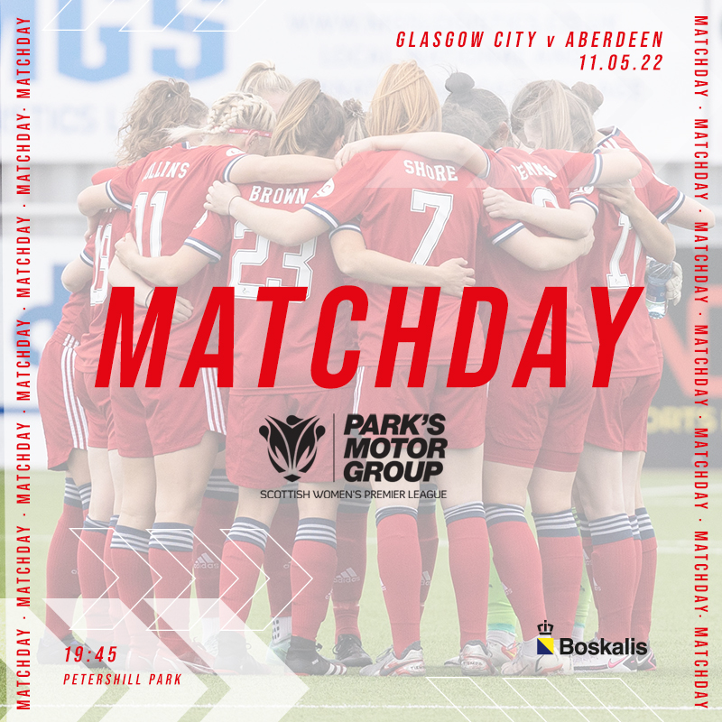 AberdeenWomen's tweet photo. βͺοΈ It's Matchday! βͺοΈ
βͺοΈ We travel to Glasgow to take on Glasgow City this evening. COYR!
#StandFree | #ParksSWPL1 https://t.co/GU18MXB6EP