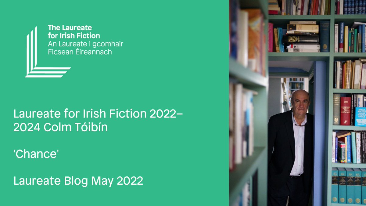 Don't miss Colm Tóibín's Laureate Blog for May on our website now. bit.ly/3vYqOXQ

#colmtóibín #laureateirishfiction #irishliterarywriters #irishliterature