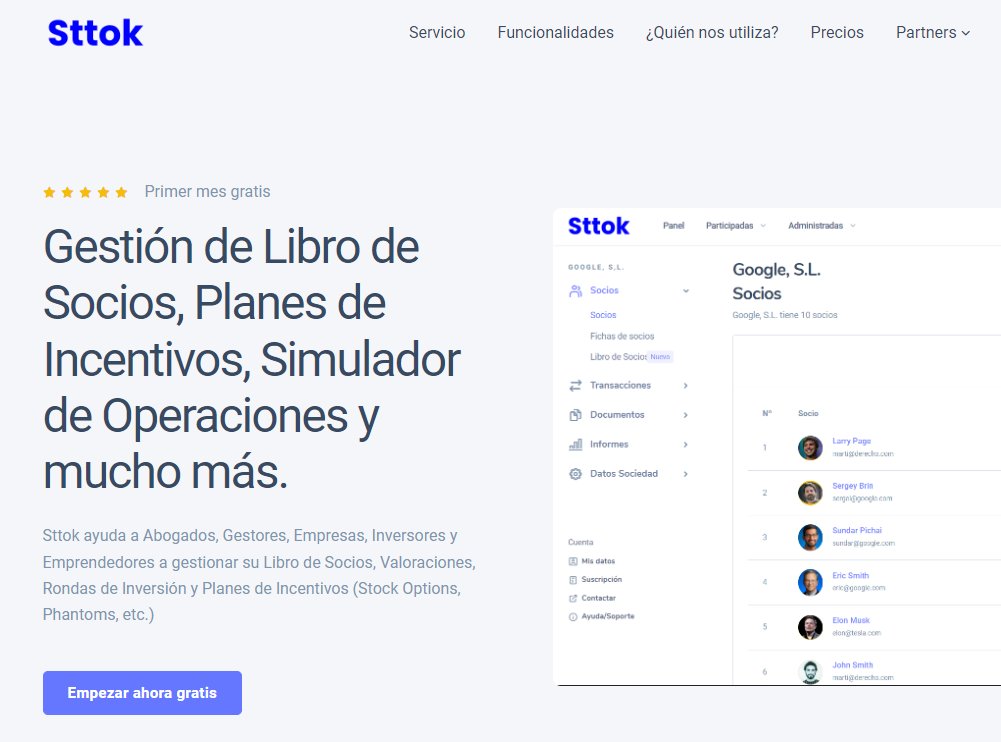 martimanent's tweet photo. Estoy muy contento de anunciar el lanzamiento de Sttok https://t.co/DbHJw0dOVU una plataforma online para la Gestión de Libro de Socios, Planes de Incentivos, Simulador de Operaciones y mucho más.

Sttok ayuda a Abogados, Inversores y Emprendedores a gestionar el Libro de Socios. https://t.co/Yq4XP4rPVc