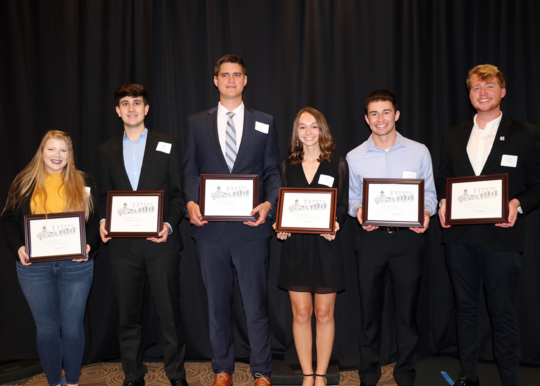 MizzouBiology's tweet photo. Congratulations to the six seniors selected for this year’s Outstanding Scholar Awards in Biological Sciences. 

Read more here: https://t.co/29ylsctvIW 

@Mizzou @ugradresearchMU @MizzouAandS 

1/7 https://t.co/w5oKYNOTgZ