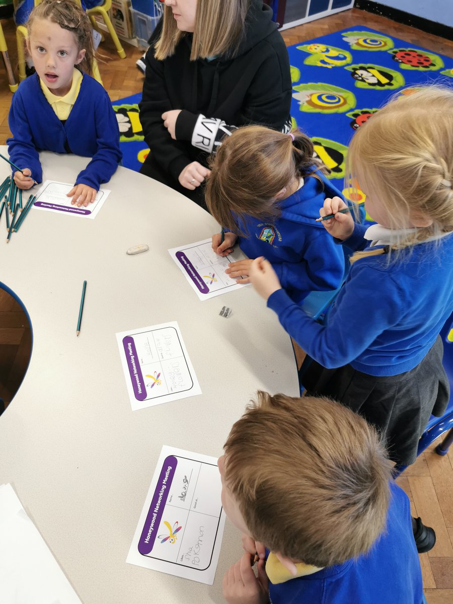 portmeadp's tweet photo. Year 2 loved their visit from the Bumbles of Honeywood project. We explored how to greet each other and talk about outselves. We are excited for our next visit. #pmdpy2 #pmdpnum #pmdpllc #pmdphwb https://t.co/NQWPOFKaMV