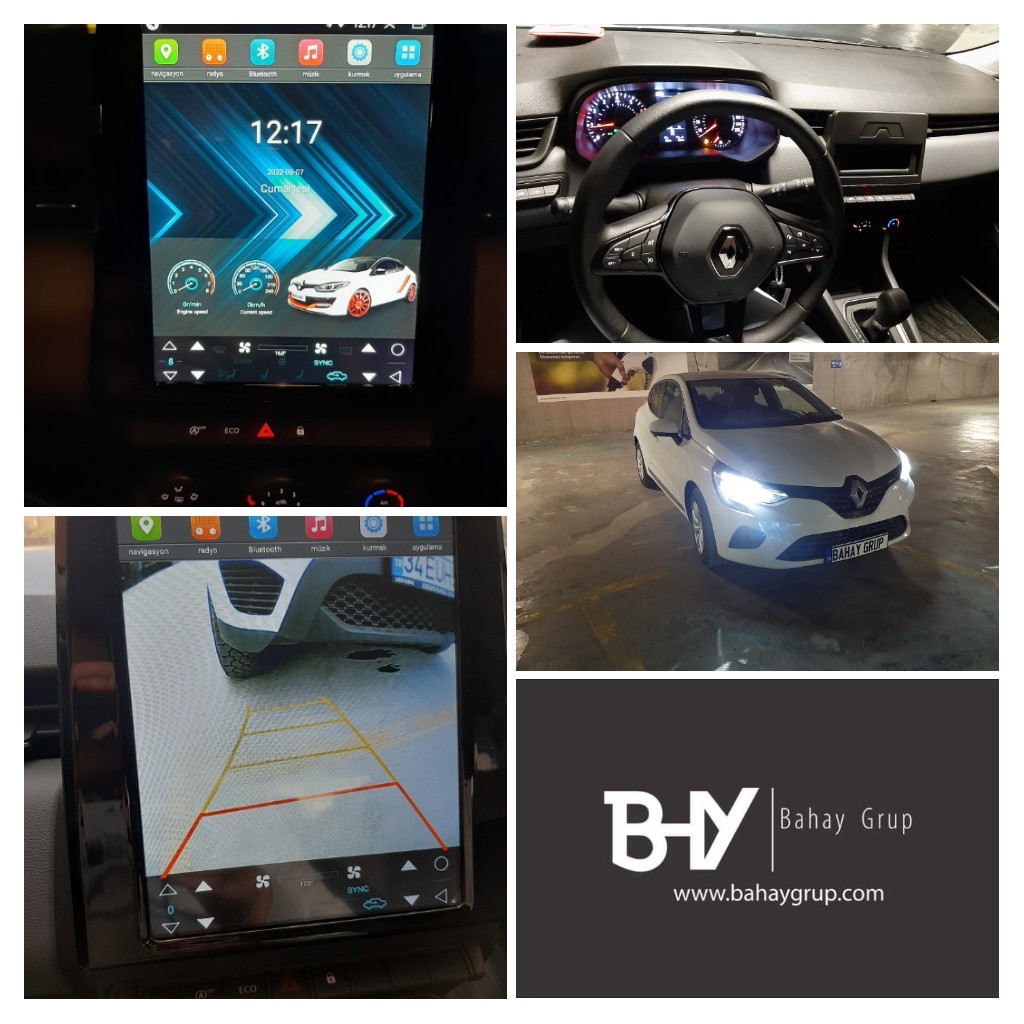 BahayGrup's tweet photo. Kurumsal Filo Araç Kiralama Müşterimizin 2022 Renault Clio 5 Model Araçlarının 5 Tanesinin Tesla Ekran Multimedya Montajını Sorunsuz Sağlayarak Teslim Ettik Müşterilerimize Hayırlı Olsun.
#Renault #Clio5 #2022Renault #2022RenaultClio5 #Teyp #Bluetooth #Kurumsal #Filo #Kiralama https://t.co/Qax3EXFCO2