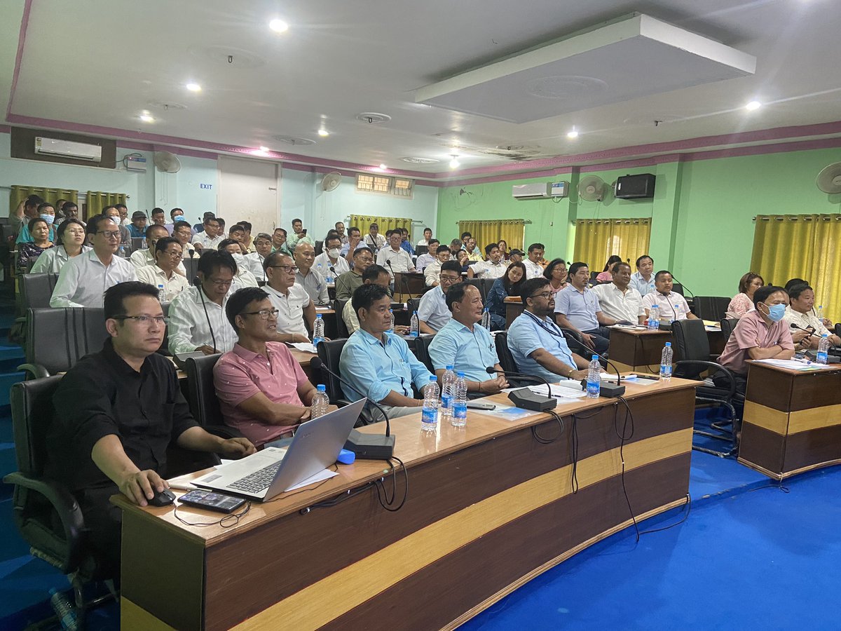 TakiTage's tweet photo. Periodic review for timely course correction is one of the keys for success of any project
Glad to see good progress made in general &amp;also discussed many bottlenecks in the implementation of the projects. Solutions will be worked out; looking forward to a self reliant state . https://t.co/BGhprMKQNl