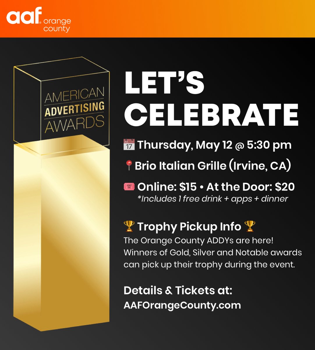 AAF Orange County tweet media