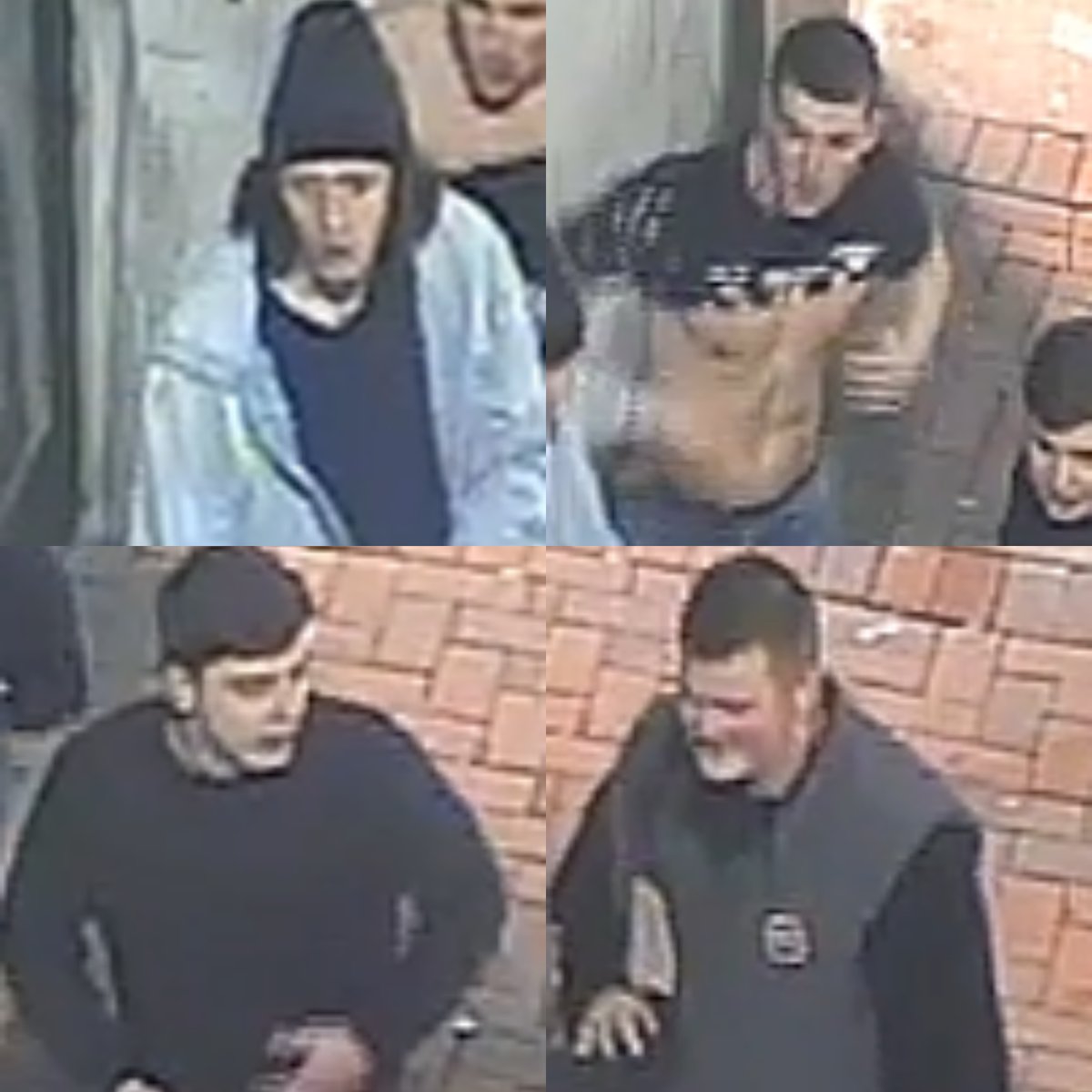 #APPEAL Do you recognise these four? We want to speak to them following an assault on New Year’s Day on John Dalton Street in the city. A man, 31, sustained several broken facial bones and now has damaged eyesight. Call 0161 856 4409 or report it online at crowd.in/0dm8Yz