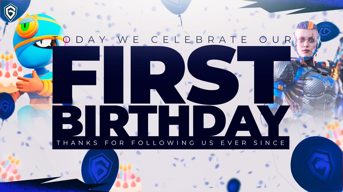 IT'S GALLANT ESPORTS 1ST BIRTHDAY!

It has been an amazing year with some many great memories. We started with a few but now we are many, not only in numbers but also in talents and creativity, and we will continue to grow for years to come.

Thanks for being Kings to our castle.