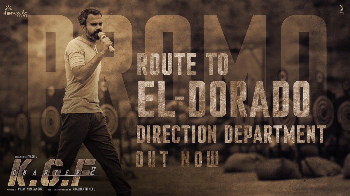 MMusicKannada's tweet photo. The Captain's Crew #KGFChapter2
Route to EL-DORADO
Direction Department🎬
#KGFChapter2Making #DirectionDepartment #OutNow #PrashanthNeel @prashanth_neel #Yash @TheNameIsYash @hombalefilms @VKiragandur @RaviBasrur @bhuvangowda84 @SrinidhiShetty7 #KFN @KFNofficial @MangoKannada https://t.co/yjpWPeNPed