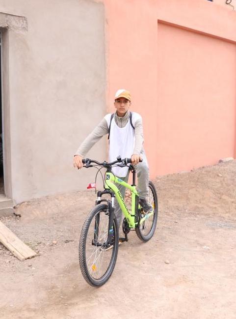 MohamedDekkak1's tweet photo. Anouar Association kicks off the‘ Bike for a Cause’ program with a theme: “Bikes have the power to change the world. Cycle for a cause”, and provides bicycles to the small community in Ait Faska benefitting mostly the youth who needs transportation to school #bikeforacause https://t.co/J3vBifpeJ8