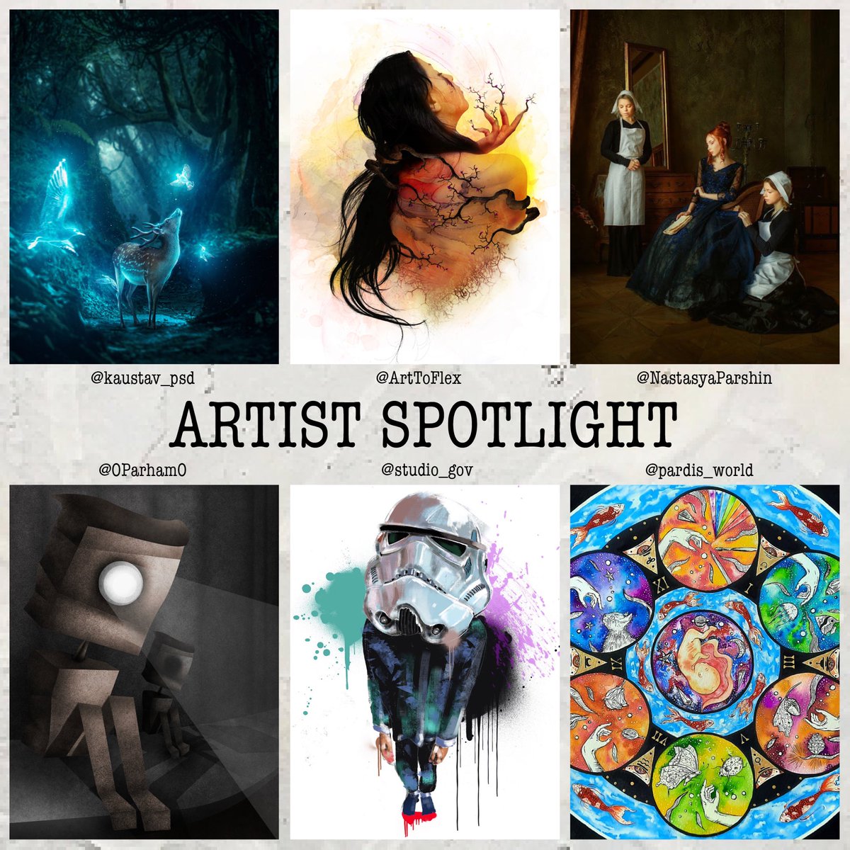 The force is strong with this bunch! Check out these jedi’s…so talented 🔥!! NFT Collectors, art lovers 👇🙌🙌. Please RT their works, follow, collect!! <a href="/kaustav_psd/">Kaustav Sarkar 🌐🎨</a> <a href="/ArtToflex/">◇Sherry◇Toflex.eth</a> <a href="/NastasyaParshin/">Nastasya Parshina</a> <a href="/OParhamO/">👾◎Parham◎👾</a> <a href="/studio_gov/">𝐆𝐎𝐕</a> <a href="/pardis_world/">Pardis Firoozmand 🇮🇷</a> #NFTs #NFTCommunity