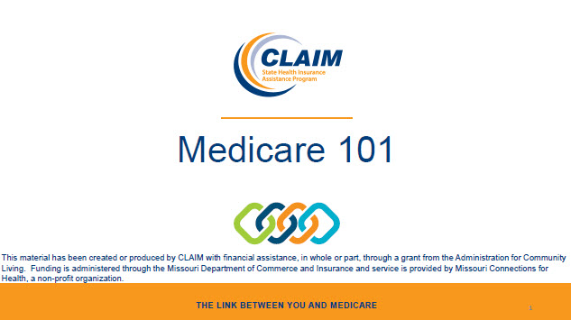 Join us for a Medicare Overview with CLAIM representative Cindy Carr on May 17th at 2 pm. Register now: conta.cc/3KXvktP