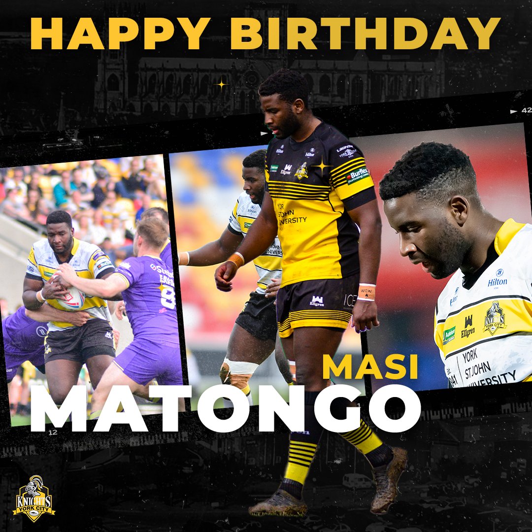 🎈Happy Birthday <a href="/masimba_matongo/">Masi</a>!

#WeAreYork⚔️