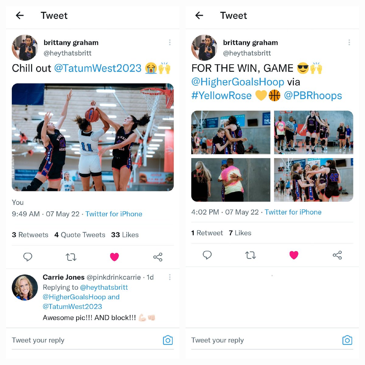 DUBB SEASON on Mother's Day! 

HG Elite 17U S40 <a href="/PBRhoops/">Premier Basketball</a> Yellow Rose of Texas CHAMPS. 

Unselfish team basketball with an emphasis on competing every possession yields good results. 

Happy for you ladies. Let's keep WORKING &amp; get ready for May Eval. 

DEFINITELY #HGProud💙🧡