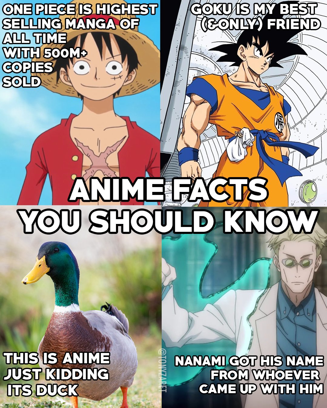 What are some most amazing facts about any animemanga  Quora