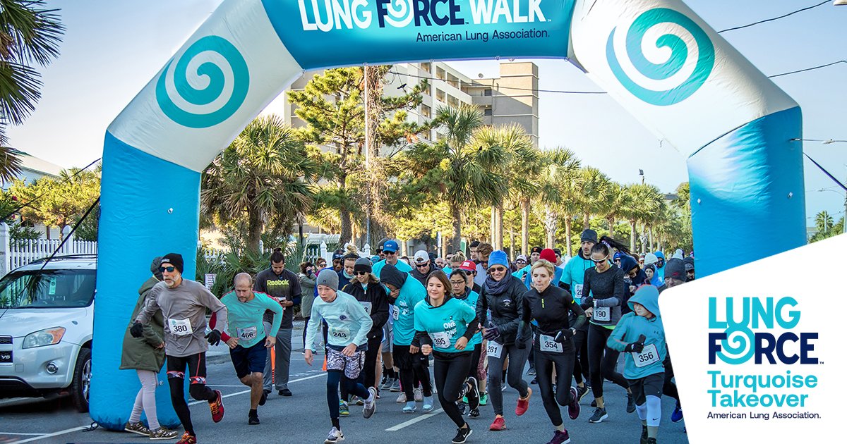 LungAssociation's tweet photo. May 8-14 is the @LUNGFORCE #TurquoiseTakeover! We’re turning turquoise to raise awareness of #lungcancer and take a stand against the disease– join us! https://t.co/3k6V6lKFcq https://t.co/tE1T0eQfsA