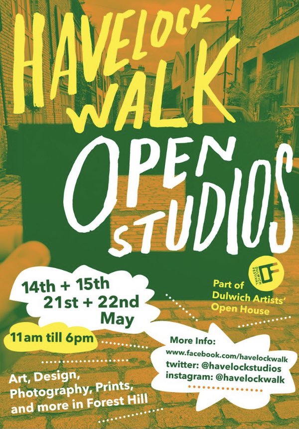Yeah, it’s nearly here. 
We are open this and next weekend in conjunction with @DulwichFestival