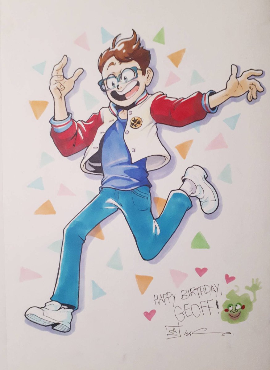 「Happy Birthday to @G0ffThew, one of the 」|Aaron Schmitのイラスト