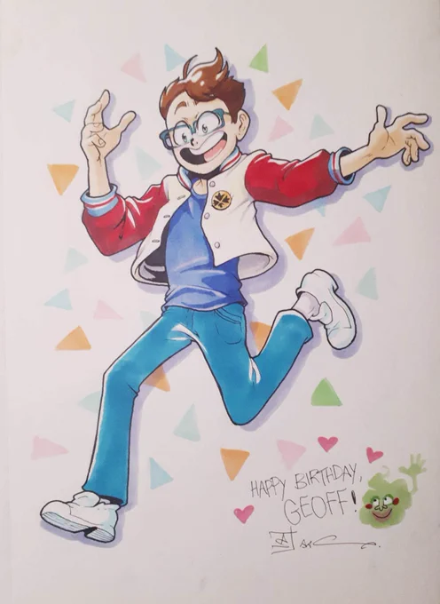 Happy Birthday to @G0ffThew, one of the chillest, nicest people I've ever met. Hope you have a wonderful day today, buddy! 💖 