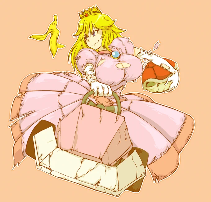 描くたびに変わる俺のピーチ姫も見て(2010-2014-2021) 