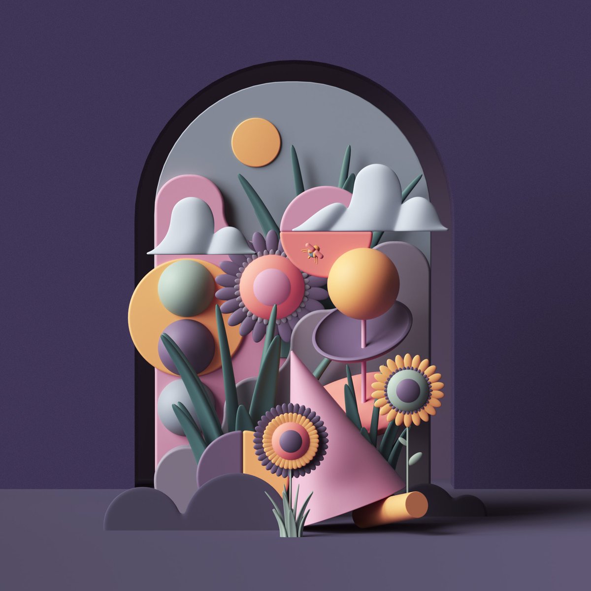 PeterTarka's tweet photo. Tired of reading about ‘the end of nfts’ and dropping prices of btc and eth. I’ll just focus on work and uploading stuff here. Enjoy some art. https://t.co/YDWSM3AEoi