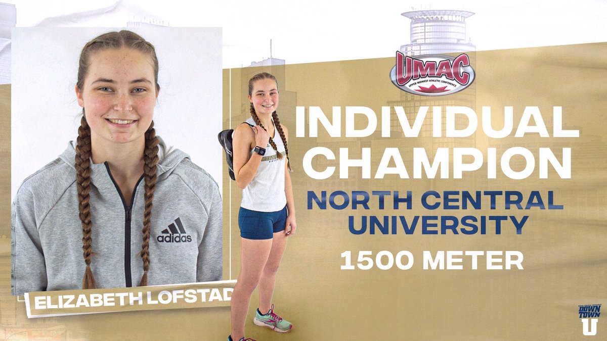ncurams's tweet photo. #CONGRATS to our individual champions from this past weekend at the UMAC Outdoor Championship!

Elizabeth Lofstad - 1500 Meter Winner
Kayden Sund - High Jump Winner https://t.co/Ze30EsEgDi