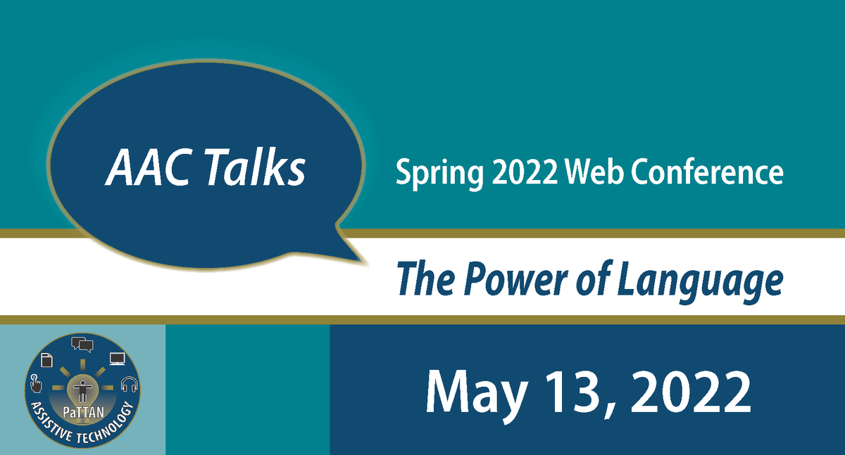 pattanupdates's tweet photo. Join us THIS Friday for our fourth annual AAC Talks web conference designed to provide practical ideas, strategies, and resources for making connections and engaging students with complex communication needs! Register now at https://t.co/jTcepD16Cu https://t.co/veZZxa0CsN