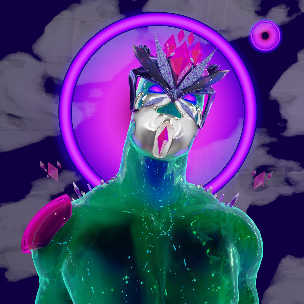 CRYSTAL MASK 2, The Ancient...
opensea.io/x-mask
#nft #nfts #nftart #nfartist #nftcollector #nftcollectors #nftcommunity #nftdrop #nftproject #nftcollectibles #metaverse #nft_club #opensea #characterdesign #crystal #mask #blockchain #polygon