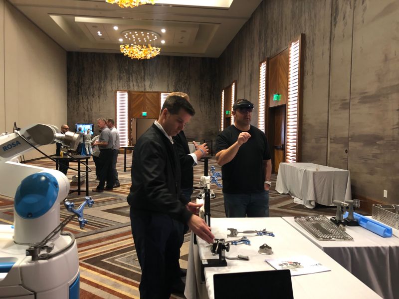 ZBRXMedical's tweet photo. Thx to everyone in #Tulsa and #OKC who attended the #ZBEDGE event. We enjoyed this opportunity to interact w/participants as they learned more @ this cutting edge in integrated digital & robotic #healthcare technology. #Orthopedics #surgery #surgeon #medicaldevices #healthcare https://t.co/q2izOWZQn9