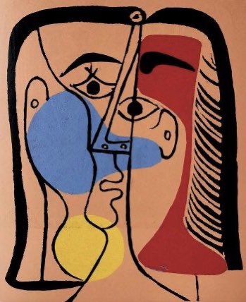 mahyavm's tweet photo. Gn fam⭐️

A woman and a man 
Recreation from picasso paintings https://t.co/CxMZp3nCPJ