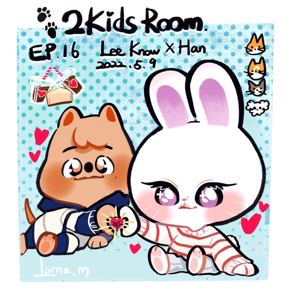 2kids room ep.16 🥤🍰💖
#straykids  #skzoo
#LeeKnow #HAN 